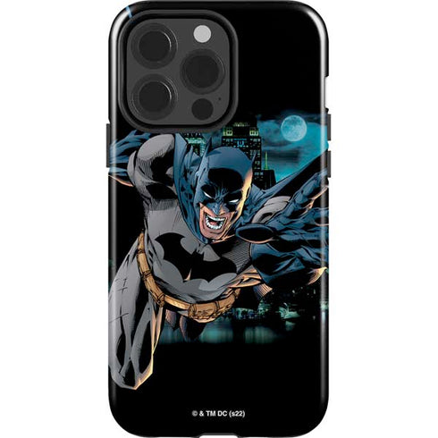 DC Comics Batman All Star Batman & Robin, The Boy Wonder Action Pose Art BY Jim Lee iPhone 15 Pro Impact Case